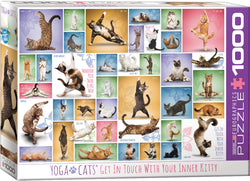 Puzzle: Yoga Dogs & Cats Collection - Yoga Cats (ONLINE ORDER ONLY)