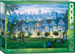 Puzzle: Artist Series - San Francisco The Seven Sisters by Eugene Lushpin (ONLINE ORDER ONLY)