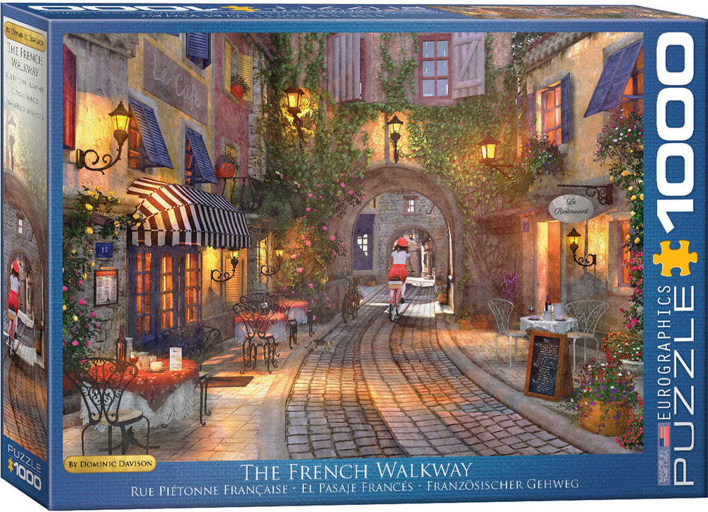 Puzzle: Artist Series - The French Walkway by Dominic Davison (ONLINE ORDER ONLY)