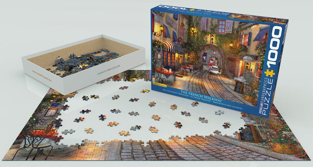 Puzzle: Artist Series - The French Walkway by Dominic Davison (ONLINE ORDER ONLY)