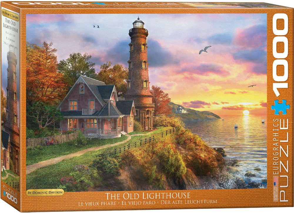 Puzzle: Artist Series - The Old Lighthouse by Dominic Davison (ONLINE ORDER ONLY)
