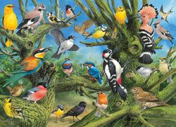 Puzzle: Artist Series - Garden Birds (ONLINE ORDER ONLY)