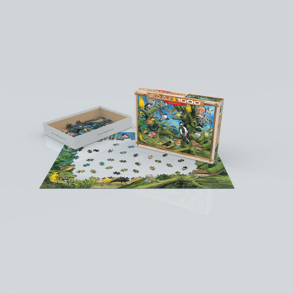 Puzzle: Artist Series - Garden Birds (ONLINE ORDER ONLY)