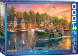 Puzzle: Artist Series - Harbor Sunset by Dominic Davison (ONLINE ORDER ONLY)