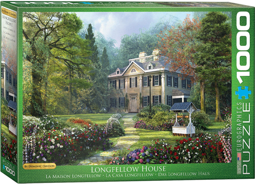 Puzzle: Artist Series - Longfellow House by Dominic Davison (ONLINE ORDER ONLY)