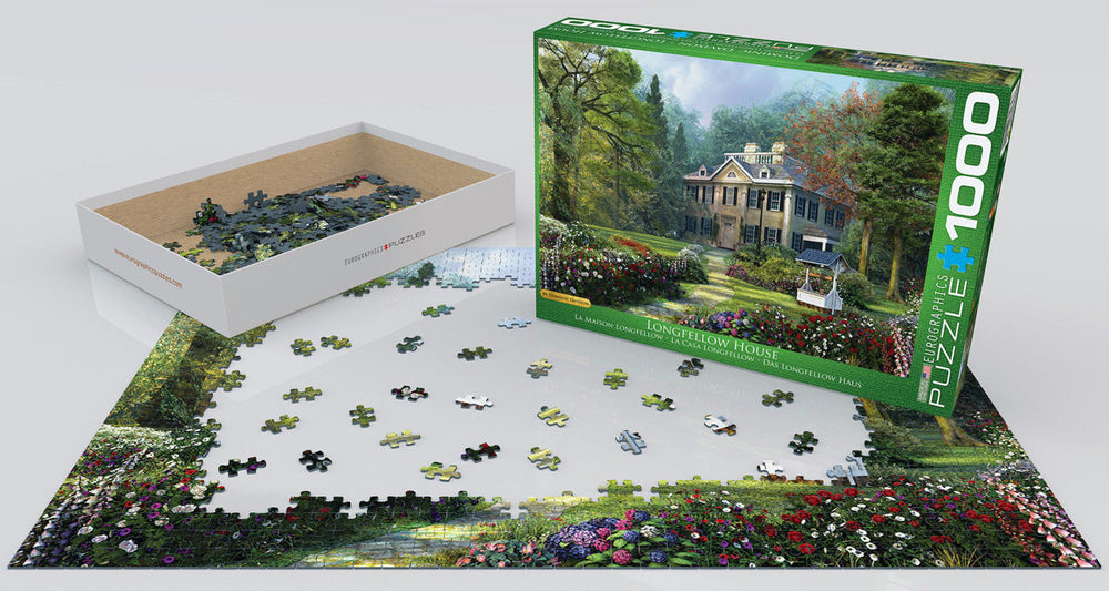 Puzzle: Artist Series - Longfellow House by Dominic Davison (ONLINE ORDER ONLY)
