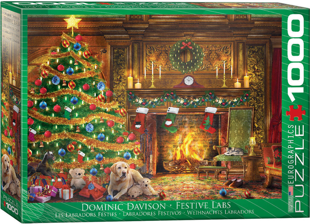 Puzzle: Christmas - Seasonal - Festive Labs by Dominic Davison (ONLINE ORDER ONLY)