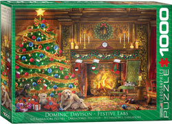 Puzzle: Christmas - Seasonal - Festive Labs by Dominic Davison (ONLINE ORDER ONLY)
