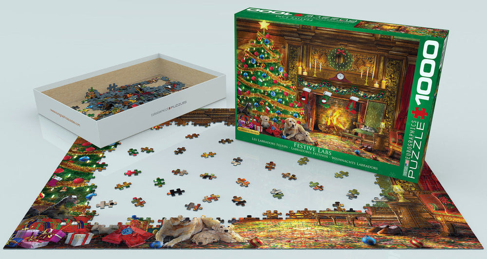 Puzzle: Christmas - Seasonal - Festive Labs by Dominic Davison (ONLINE ORDER ONLY)