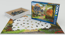 Puzzle: Artist Series - The Blue Country House by Dominic Davison (ONLINE ORDER ONLY)