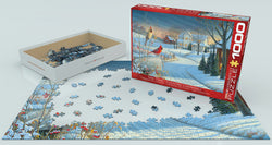 Puzzle: Artist Series - Country Cardinals by Sam Timm (ONLINE ORDER ONLY)