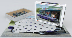 Puzzle: American Car Classics - Plum Crazy Challenger (ONLINE ORDER ONLY)