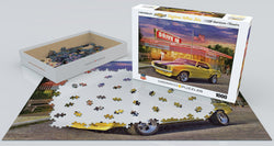 Puzzle: American Car Classics - Daytona Yellow Zeta (ONLINE ORDER ONLY)