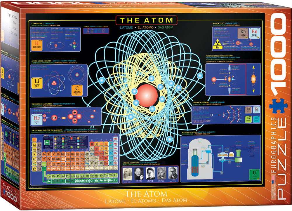 Puzzle: History & General Interest - The Atom (ONLINE ORDER ONLY)