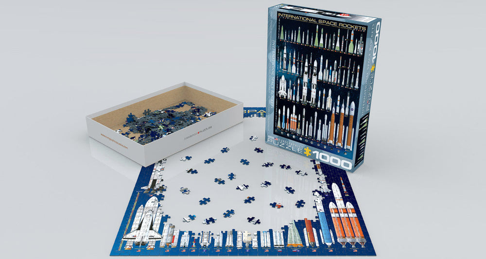 Puzzle: Space Exploration - International Space Rockets (ONLINE ORDER ONLY)