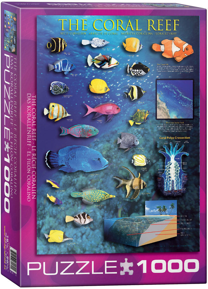 Puzzle: Animal Charts - Coral Reef (ONLINE ORDER ONLY)