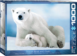 Puzzle: Animal Life Photography - Polar Bear & Baby (ONLINE ORDER ONLY)