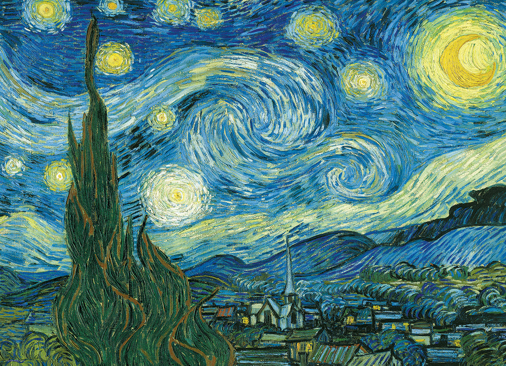 Puzzle: Fine Art Masterpieces - Starry Night (ONLINE ORDER ONLY)
