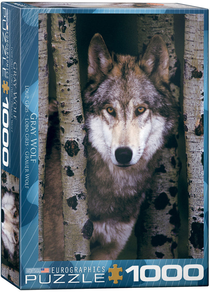 Puzzle: Animal Life Photography - Gray Wolf (ONLINE ORDER ONLY)