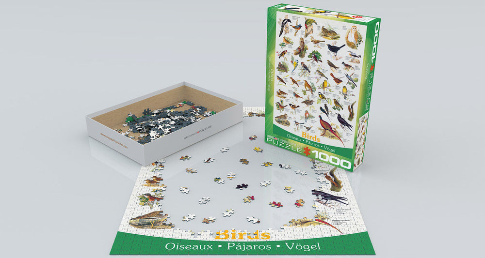 Puzzle: Animal Charts - Birds (ONLINE ORDER ONLY)