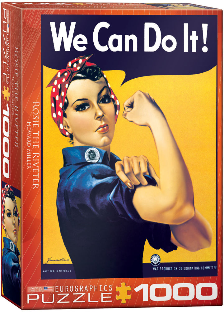 Puzzle: Rosie the Riveter by Howard Miller (ONLINE ORDER ONLY)