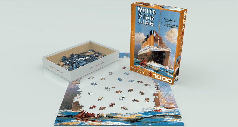 Puzzle: Titanic White Star Line (ONLINE ORDER ONLY)