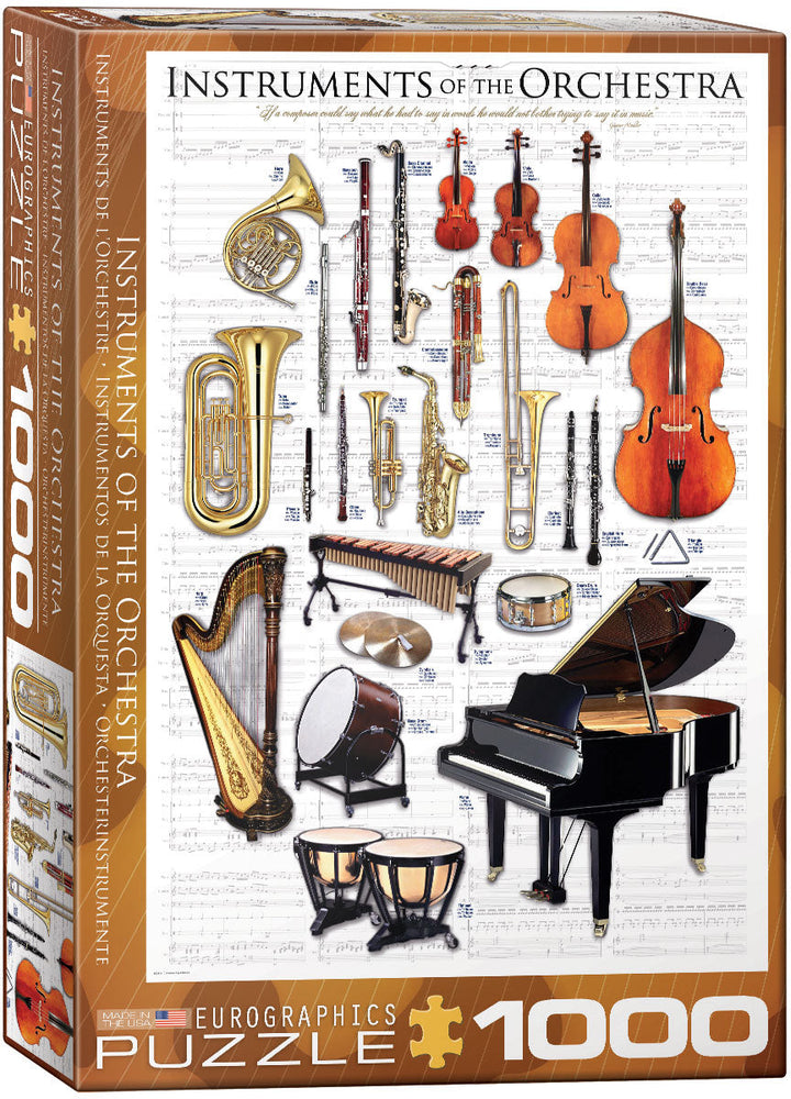 Puzzle: History & General Interest - Instruments of the Orchestra (ONLINE ORDER ONLY)