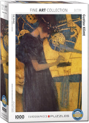 Puzzle: Fine Art Masterpieces - The Music by Gustav Klimt (ONLINE ORDER ONLY)