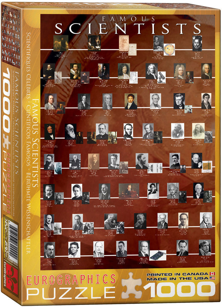 Puzzle: History & General Interest - Famous Scientists (ONLINE ORDER ONLY)
