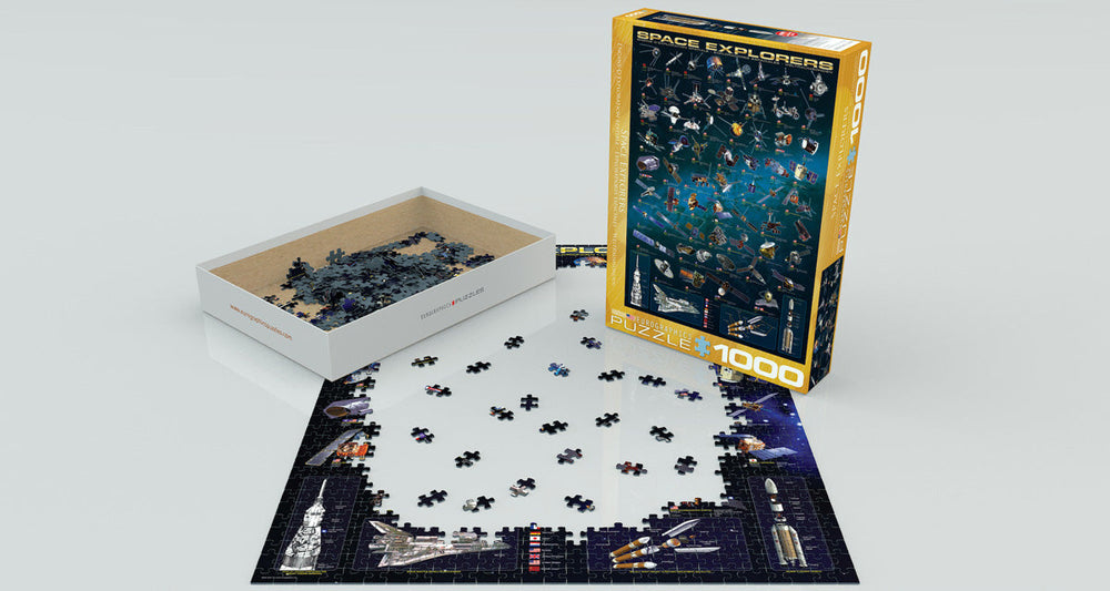 Puzzle: Space Exploration -  Space Explorers (ONLINE ORDER ONLY)