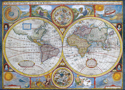 Puzzle: Maps & Flags - Antique World Map (ONLINE ORDER ONLY)