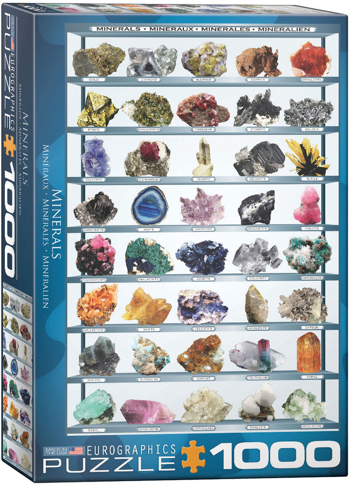 Puzzle: History & General Interest - Minerals (ONLINE ORDER ONLY)