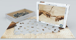 Puzzle: Fine Art Masterpieces - Creation of Adam (Detail) by Michelangelo (ONLINE ORDER ONLY)