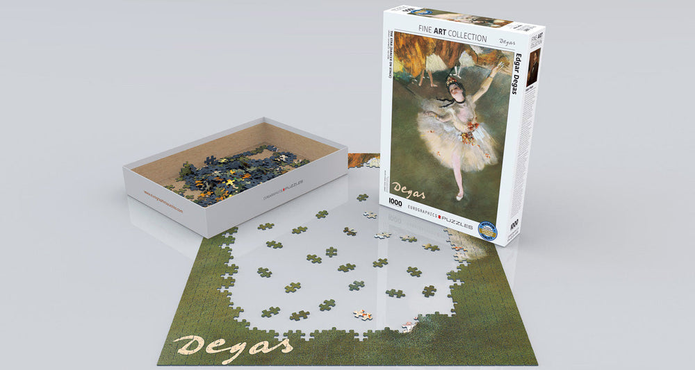 Puzzle: Fine Art Masterpieces - Ballerina by Edgar Degas (ONLINE ORDER ONLY)