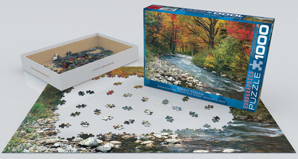 Puzzle: Scenic Photography - Forest Stream (ONLINE ORDER ONLY)