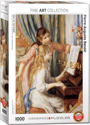 Puzzle: Fine Art Masterpieces - Girls at the Piano by Pierre-Auguste Renoir (ONLINE ORDER ONLY)