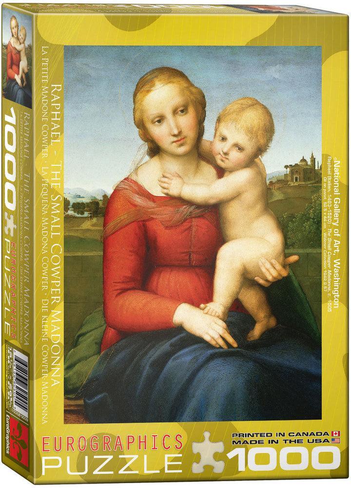Puzzle: Fine Art Masterpieces - The Small Cowper Madonna by Raphael (ONLINE ORDER ONLY)