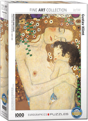 Puzzle: Fine Art Masterpieces - Mother and Child (Detail) by Gustav Klimt (ONLINE ORDER ONLY)