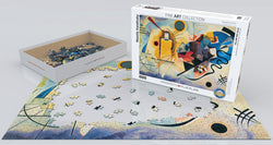 Puzzle: Fine Art Masterpieces - Yellow Red Blue by Wassily Kandinsky (ONLINE ORDER ONLY)