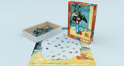 Puzzle: Fine Art Masterpieces - Blue Vase by Paul Cezanne (ONLINE ORDER ONLY)