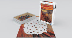 Puzzle: Fine Art Masterpieces -  The Scream by Edvard Munch (ONLINE ORDER ONLY)