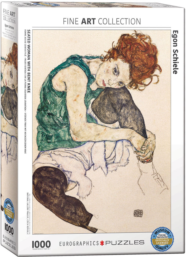 Puzzle: Fine Art Masterpieces - The Artist's Wife by Egon Schiele (ONLINE ORDER ONLY)