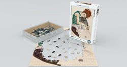 Puzzle: Fine Art Masterpieces - The Artist's Wife by Egon Schiele (ONLINE ORDER ONLY)