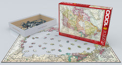 Puzzle: Maps & Flags - Dominion of Canada and Newfoundland - 1867 (ONLINE ORDER ONLY)