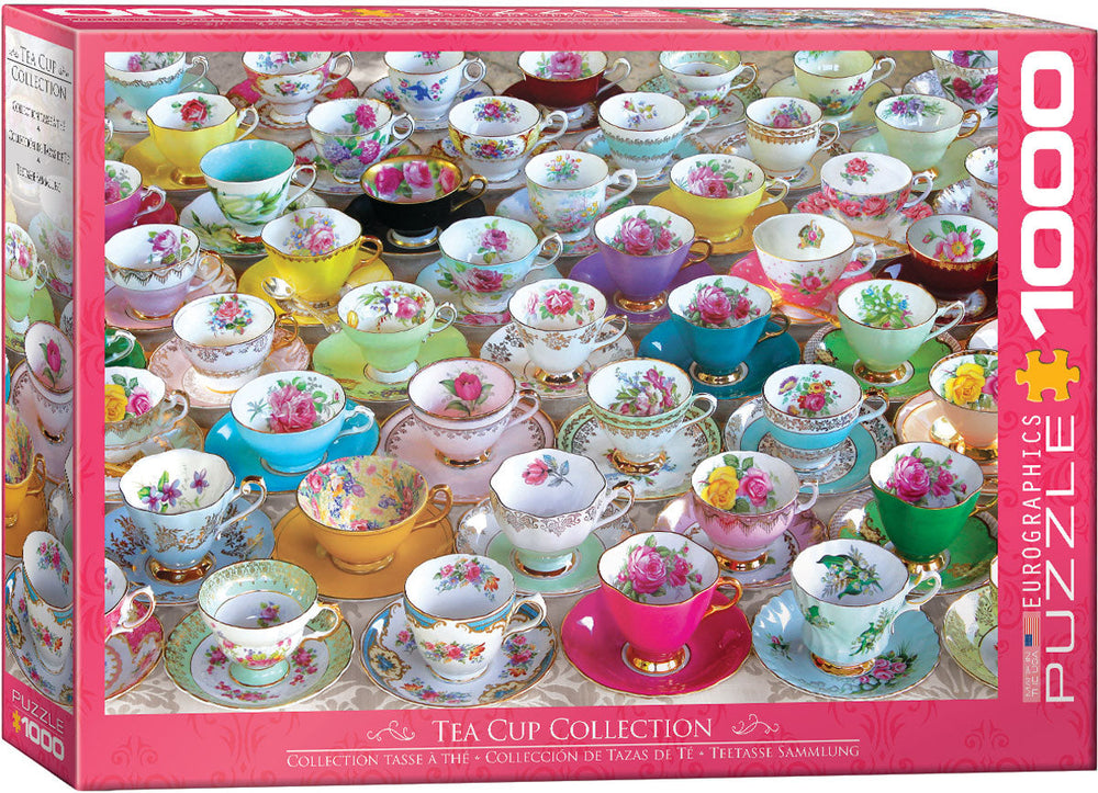 Puzzle: Vintage Art Collages - Tea Cup Collection (ONLINE ORDER ONLY)