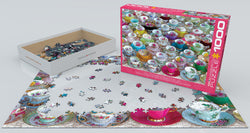 Puzzle: Vintage Art Collages - Tea Cup Collection (ONLINE ORDER ONLY)