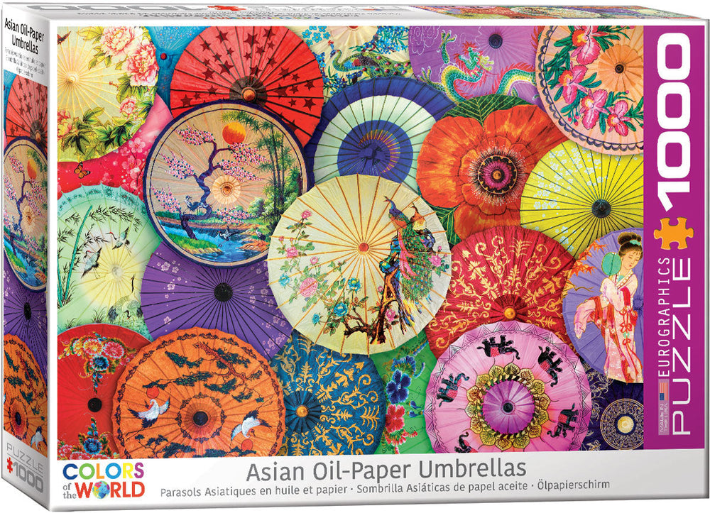 Puzzle: Colors of the World - Asian Oil-Paper Umbrellas (ONLINE ORDER ONLY)