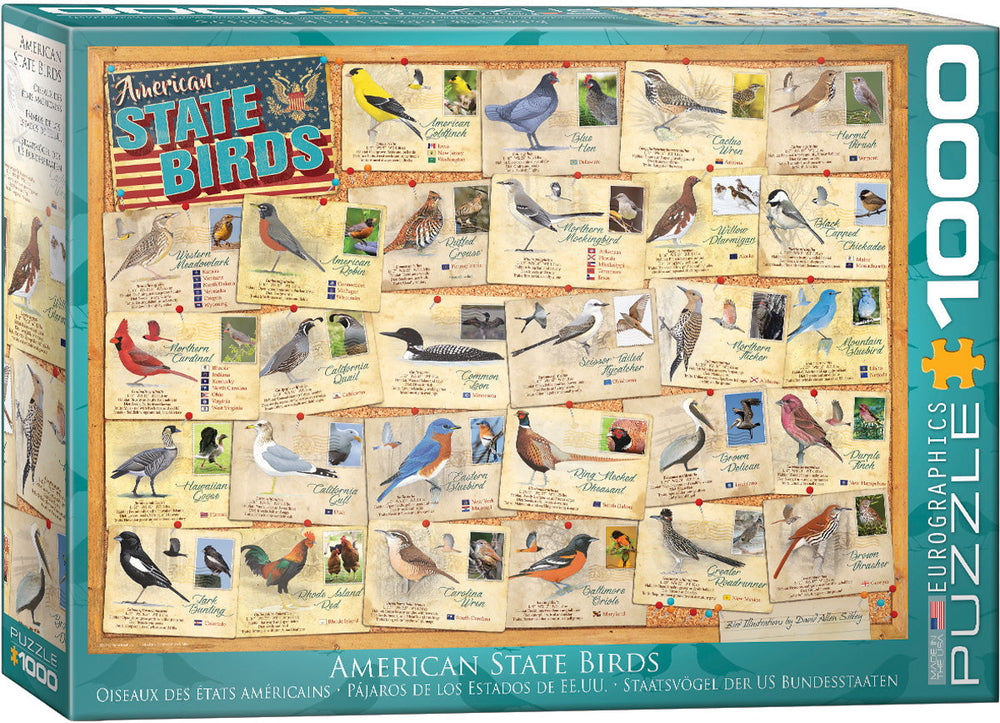 Puzzle: Great American Outdoors - State Birds (ONLINE ORDER ONLY)
