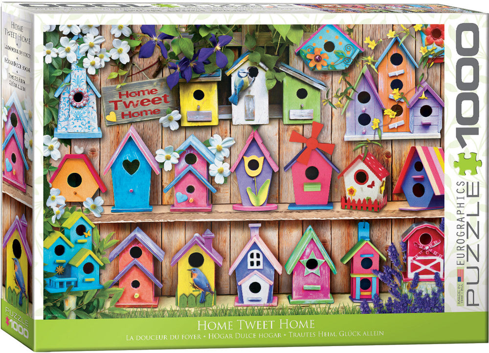 Puzzle: Garden - Home Tweet Home (Birdhouses) (ONLINE ORDER ONLY)