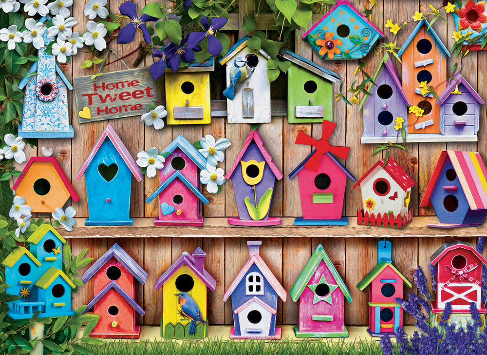 Puzzle: Garden - Home Tweet Home (Birdhouses) (ONLINE ORDER ONLY)